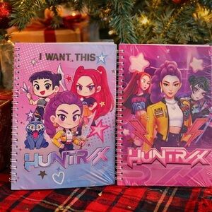 K-Pop Spiral Notebooks | Pack of 2 | Brand New
